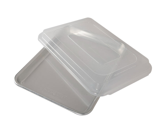 Nordic Ware - Bakplaat met Deksel, 33 x 24,4 cm, Aluminium - Nordic W