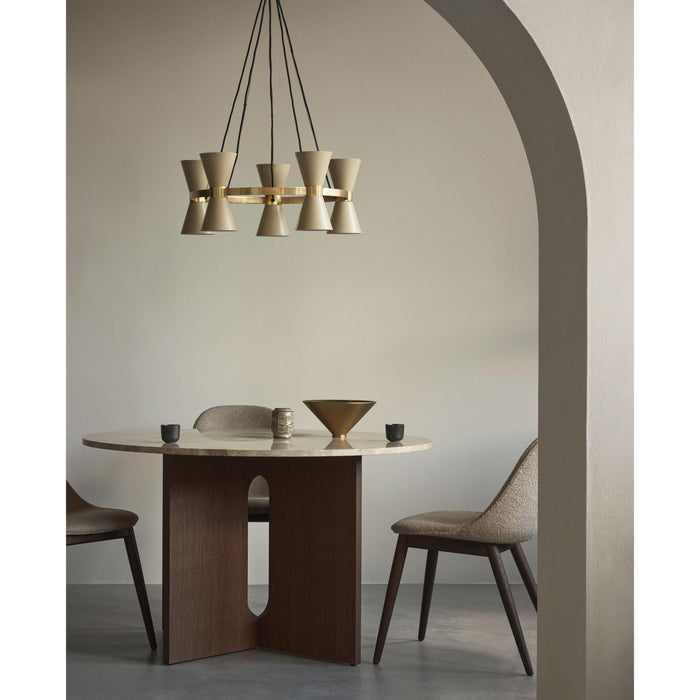 Audo Copenhagen Collector 5 kroonluchter Ø66.5 crème