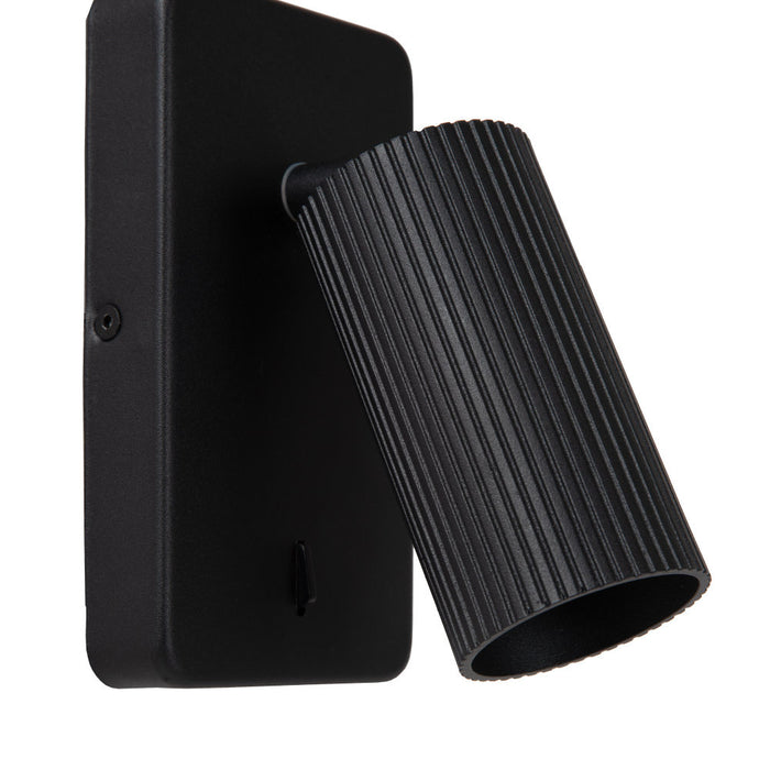 Lucide CLUBS Bedlamp - Zwart