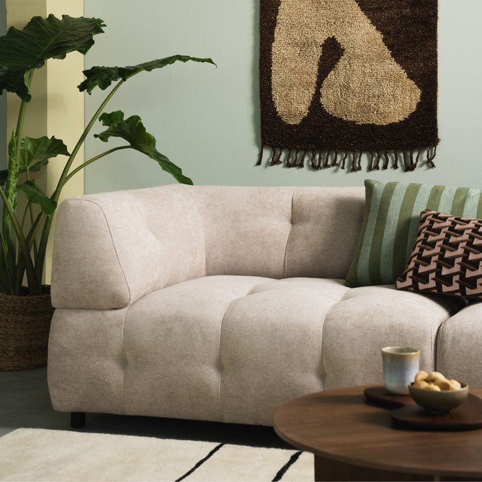 by fonQ Padded 3-zitsbank - Beige