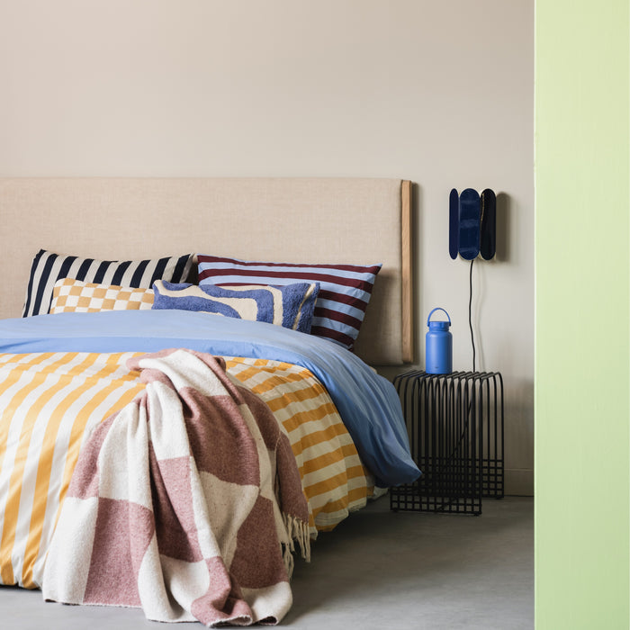 by fonQ Check Plaid 130 x 200 cm - Roze