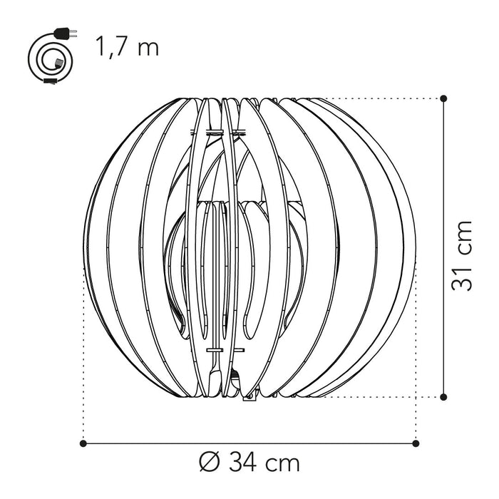 Van Tjalle en Jasper William Shakesphere vloerlamp - Aged Pink