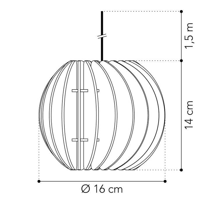 Van Tjalle en Jasper Atmosphere hanglamp - Aged Pink