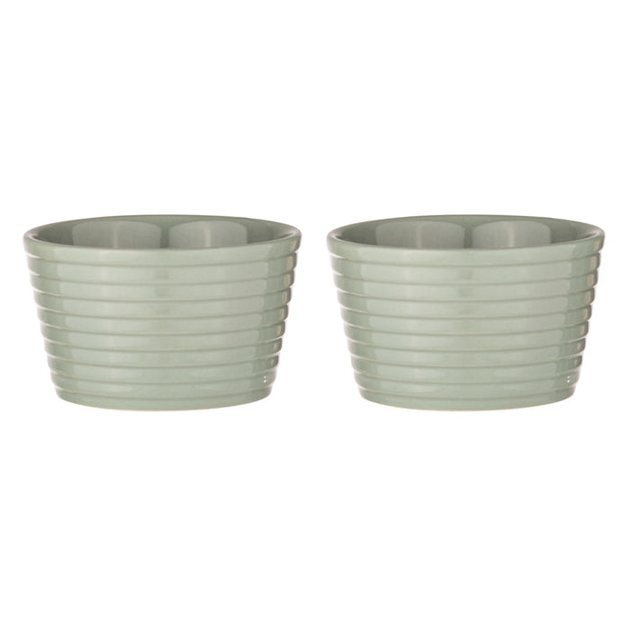 Ladelle - Ovenschalen, Set van 2, Ø10 cm, Groen - Ladelle | Homestead