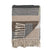 Bloomingville Isnel Plaid - 160 x 130 cm - Bruin