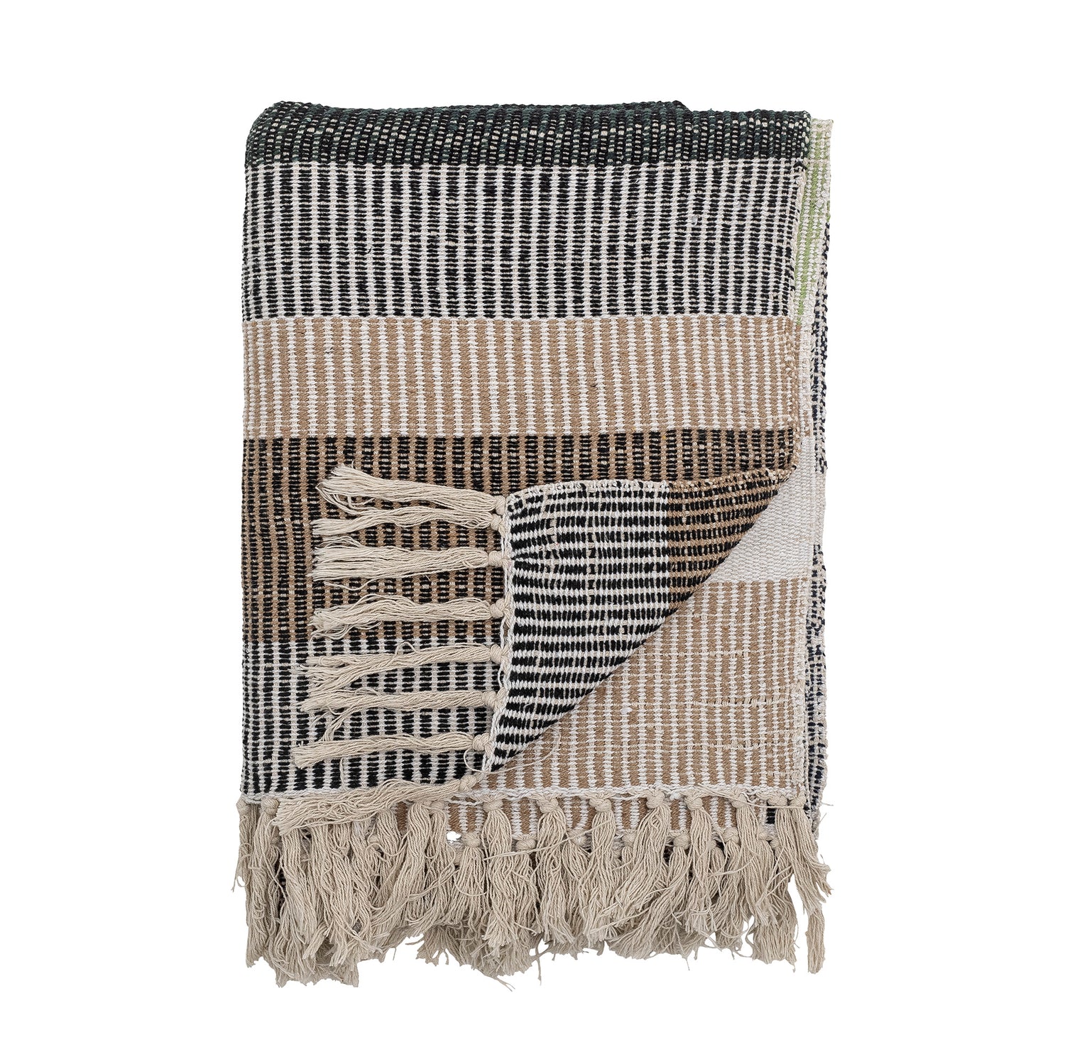 Bloomingville Isnel Plaid - 160 x 130 cm - Bruin