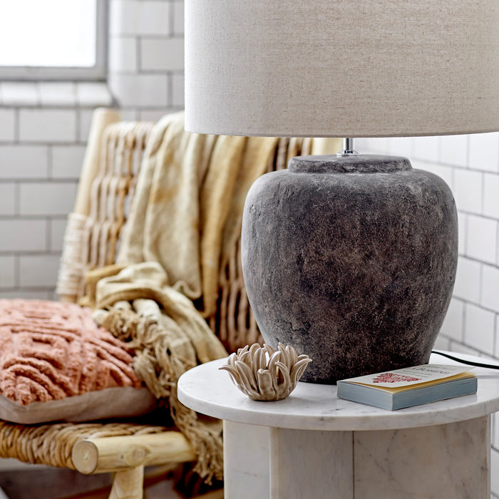 Bloomingville Jasmia Bijzettafel - 53 x Ø 46 cm - Wit