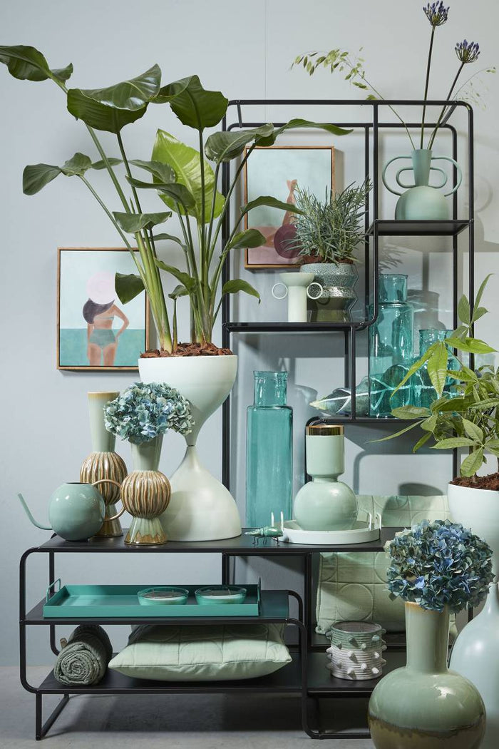 Mica Decorations Holm Vaas H 52 cm - Groen