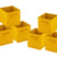 SVJ Opvouwbare Opbergbox Vierkant - 27x28x27 cm - Blauw - Set van 6