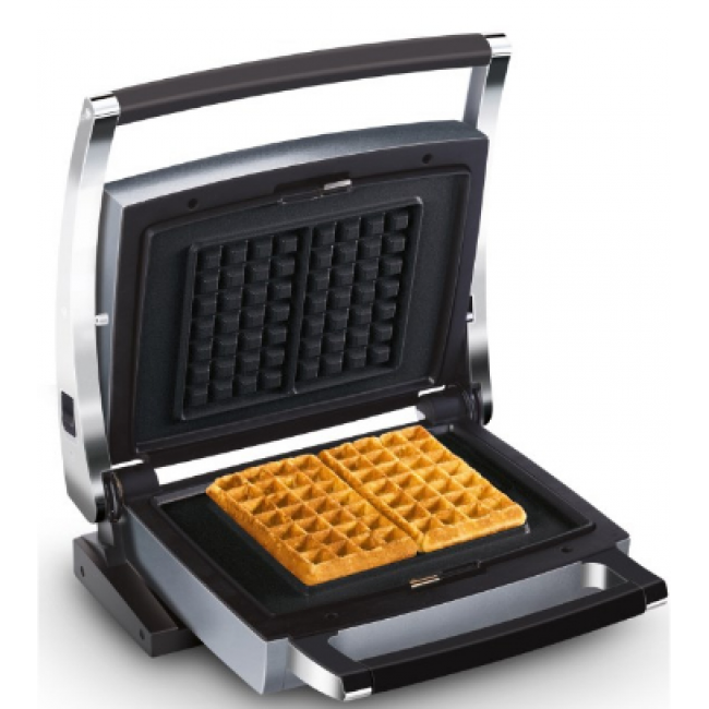 Fritel CW 2438 2wafel(s) 1600W Antraciet, Metallic wafelijzer