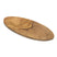 Olijfhouten plank Ovaal 35 cm dikte 1,5 cm