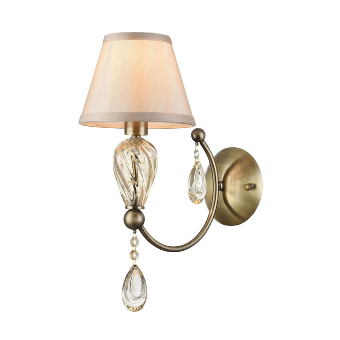Maytoni - Wandlamp Murano Brons Ø 16 cm .