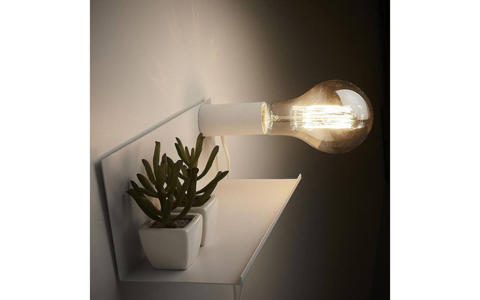 Kave Home - Hannah wandlamp 35 cm wit