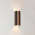Artdelight Wandlamp Brody 2 Brons Koper Led 2 x 4Watt