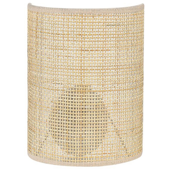 Beliani - DEMITRIE - Wandlamp - Natuurlijk - Rotan