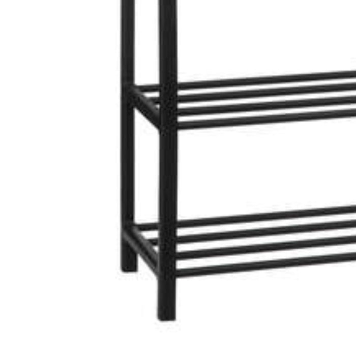 5Five Schoenenrek - zwart - 8 paar schoenen - 50 x 65 cm