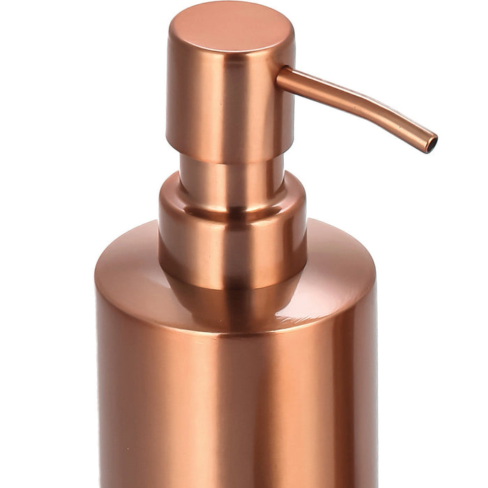 MSV Zeeppompje|dispenser - Kyoto - rvs - koper kleur- 18 cm