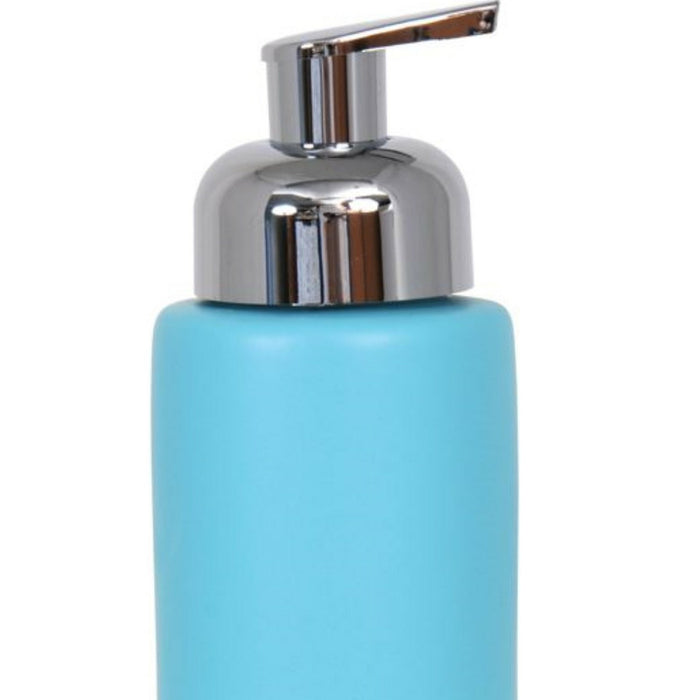 MSV Zeeppompje|dispenser Kyoto - keramiek - pastel blauw|zilver - 18 c