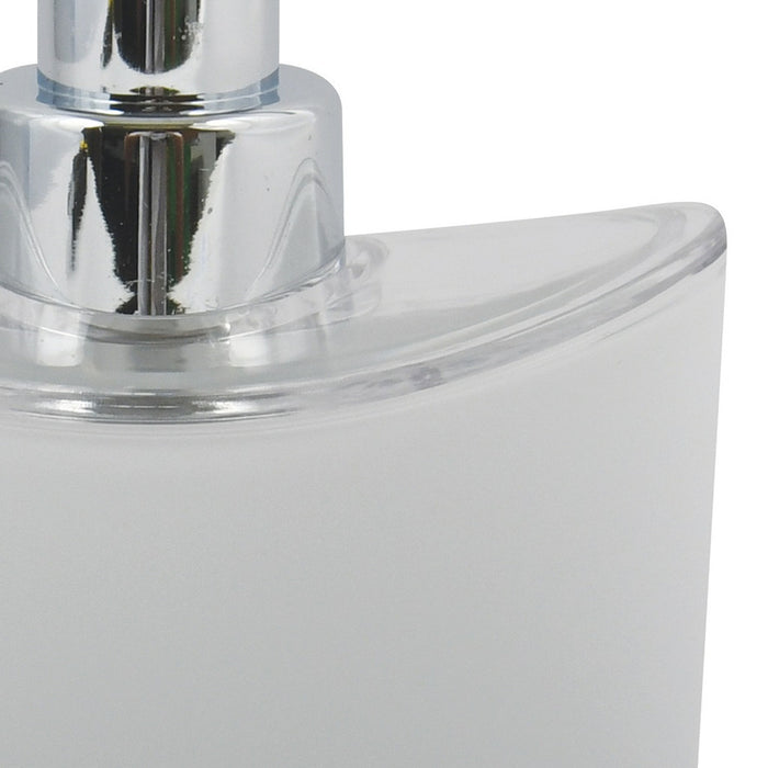 MSV Zeeppompje|dispenser Aveiro - PS kunststof - wit - 11 x 14 cm