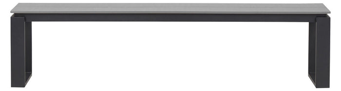 Lisomme Abel tuinbank grijs - 180 x 43 cm