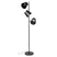 Industriele Vloerlamp - 3x Lichtbron - Ø18 Kinetic - Gecoald Staal