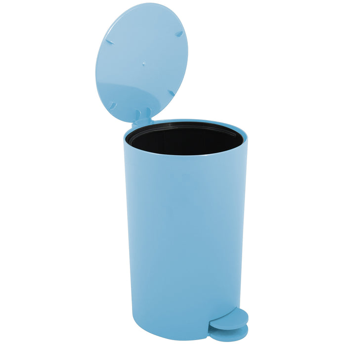 MSV badkamer|toilet pedaalemmer - lichtblauw - 3L - 15 x 27cm