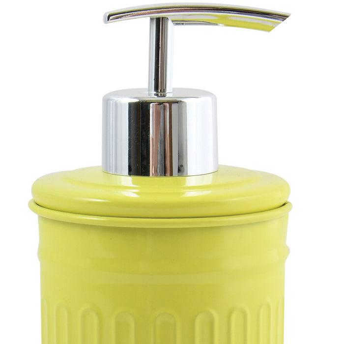 MSV Zeeppompje|dispenser - Industrial - metaal - appelgroen - 17 cm