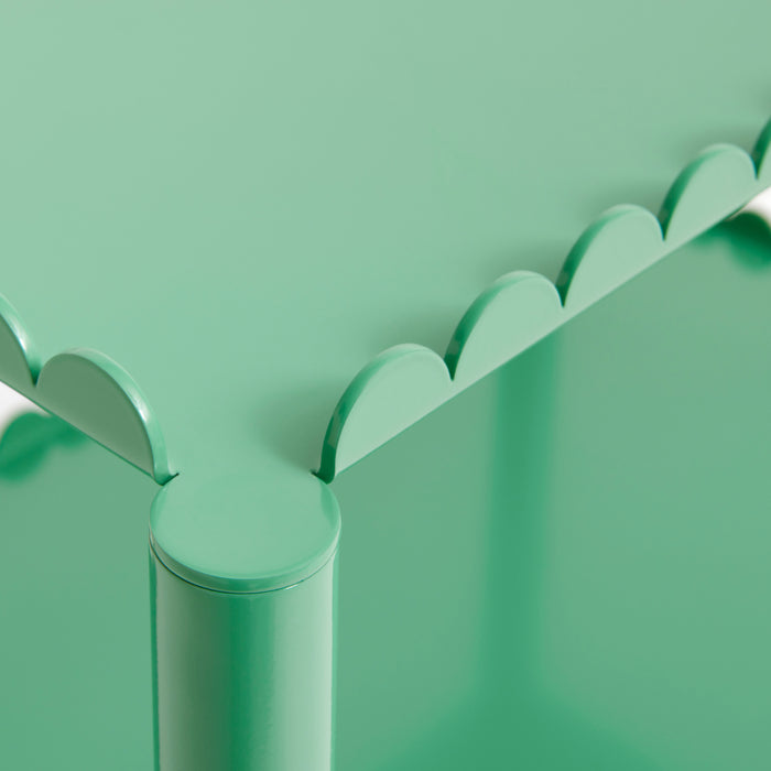 HAY Arcs Trolley Low Bijzettafel - Jade Green