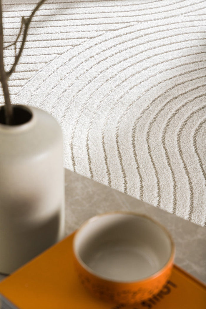 Nest living Misha Rechthoekig Vloerkleed 290 x 200 cm - Crème