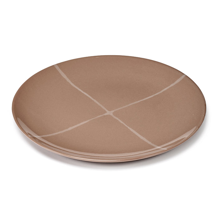 SERAX - Kelly Wearstler - Zuma Dinerbord Ø 28 cm - 2 st. - Sienna