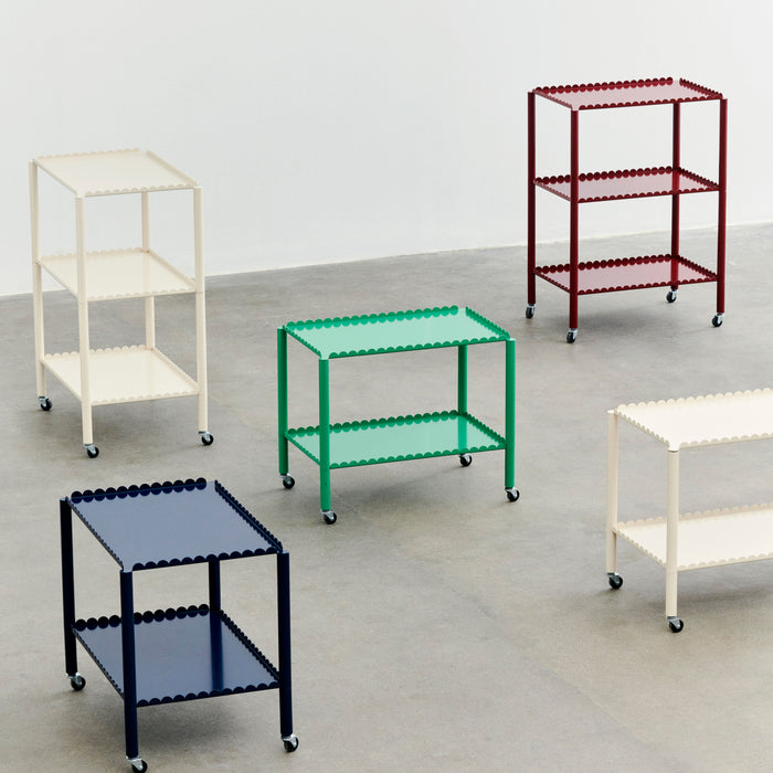 HAY Arcs Trolley Low Bijzettafel - Jade Green
