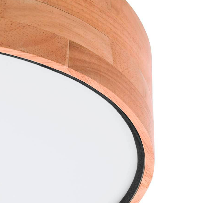 EGLO Grimaldino Plafondlamp - E27 - Ø 40 cm - Zwart|Bruin|Wit