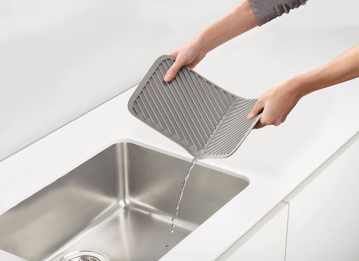 Joseph Joseph - Afdruipmat Opvouwbaar, Grijs - Joseph Joseph | Duo