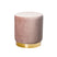 Furnified - Velvet Poef - Piano - Roze