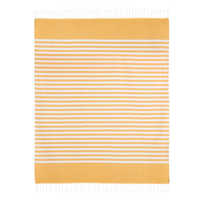 In the Mood Collection Hamamdoek - L180 x B130 cm - Geel