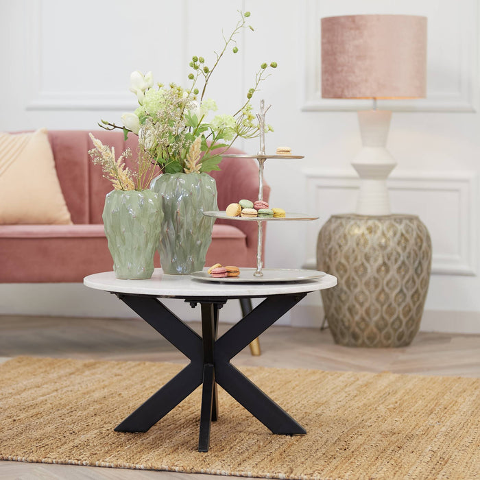 Leitmotiv - Sofa Royal velvet mauve pink