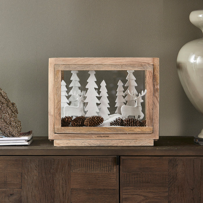 Riviera Maison Lantaarn Bruin, Kaarsenhouder groot - RM Ophèlia