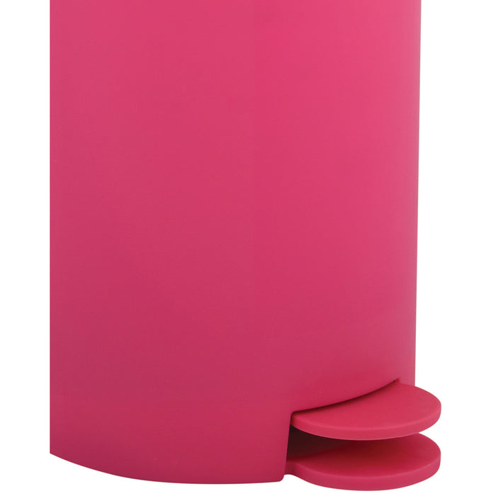 MSV kleine badkamer|toilet pedaalemmer - fuchsia roze - 3L - 15 x 27cm