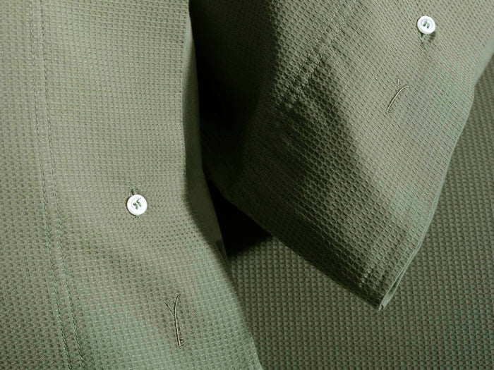 Yellow Dekbedovertrek Katoen Cialda army green