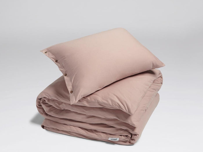 Yumeko overtrekset jersey vintage rose 200x220 + 2|60x70