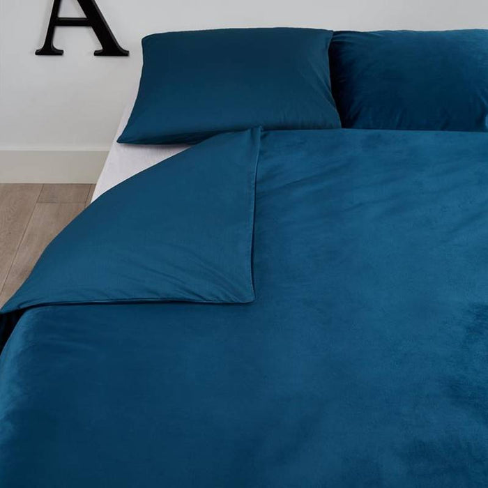 At Home by Beddinghouse Tender Dekbedovertrek 240 x 200/220 cm - Blauw