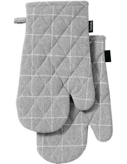 Ovenwant, Set van 2, Grijs – Ladelle | Eco Check