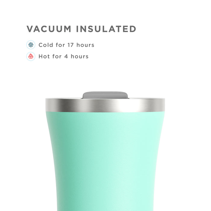 Zoku - Thermosbeker RVS, 350 ml, Turquoise, 3-in-1 - Zoku