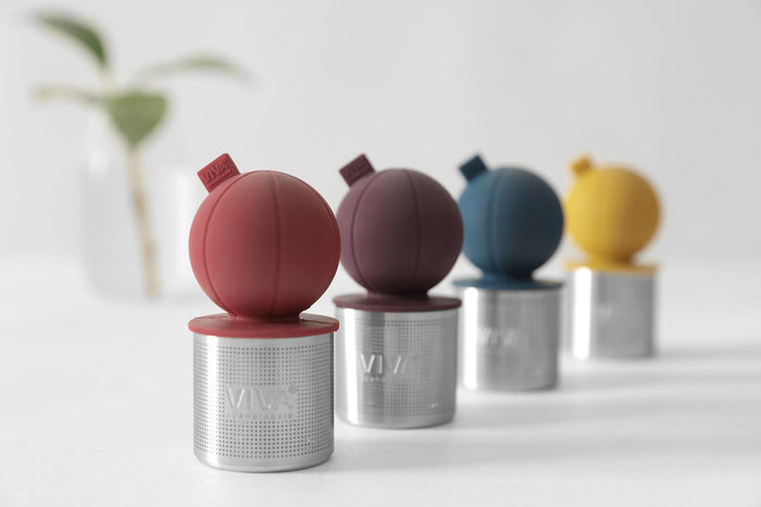 Drijvend Thee-ei 3.8x8 cm Rose