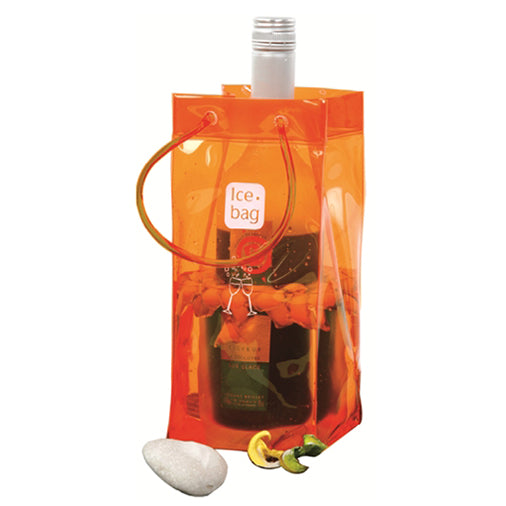 IceBag Wijn Of Champagne Koeler Oranje Design Collection - 11x11x25,5