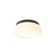 QAZQA Klassieke plafondlamp zwart met opaal glas 30 cm IP44 - Nohmi