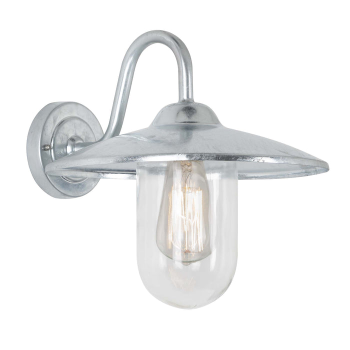 KS Verlichting Brig stallamp Gegalvaniseerd Met Lichtsensor LED