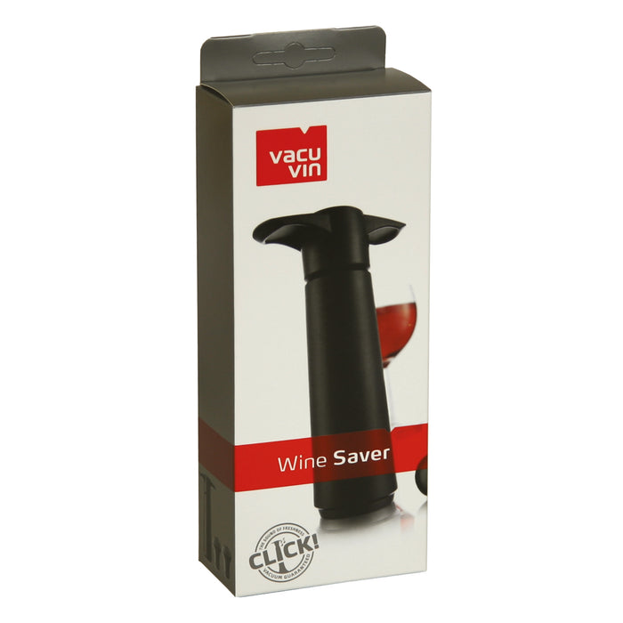 Wijnpomp - Extra Afsluitdop - Zwart - Vacuvin