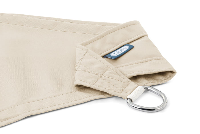 Feel Furniture - Schaduwdoek - Zonwering - Driehoek - 3.6 m - Crème