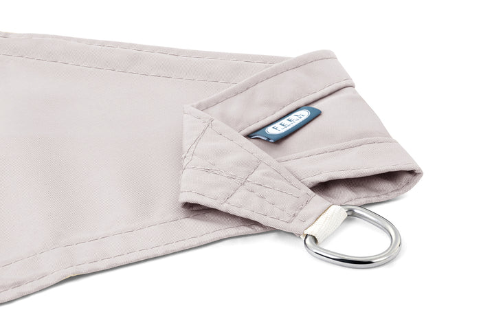 Feel Furniture - Schaduwdoek - Zonwering - Driehoek - 5 m - Taupé